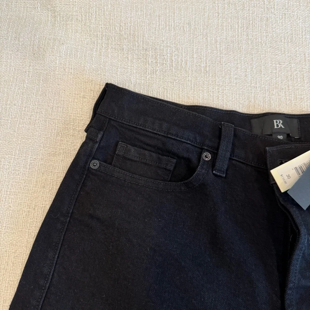 NWT Banana Republic Black Wide Leg Jeans - Picture 9 of 10